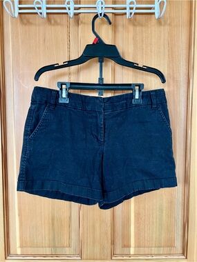 Classic Women's Black Chino Cotton Shorts